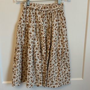 NWOT Rylee and Cru Girl’s Floral Skirt